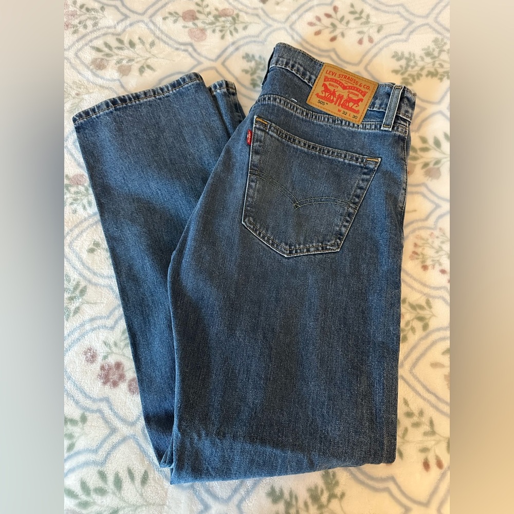 Levi's Classic Straight Blue Jeans
